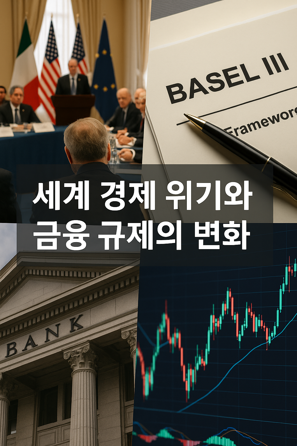 세계 경제 위기와 금융 규제 관련 사진