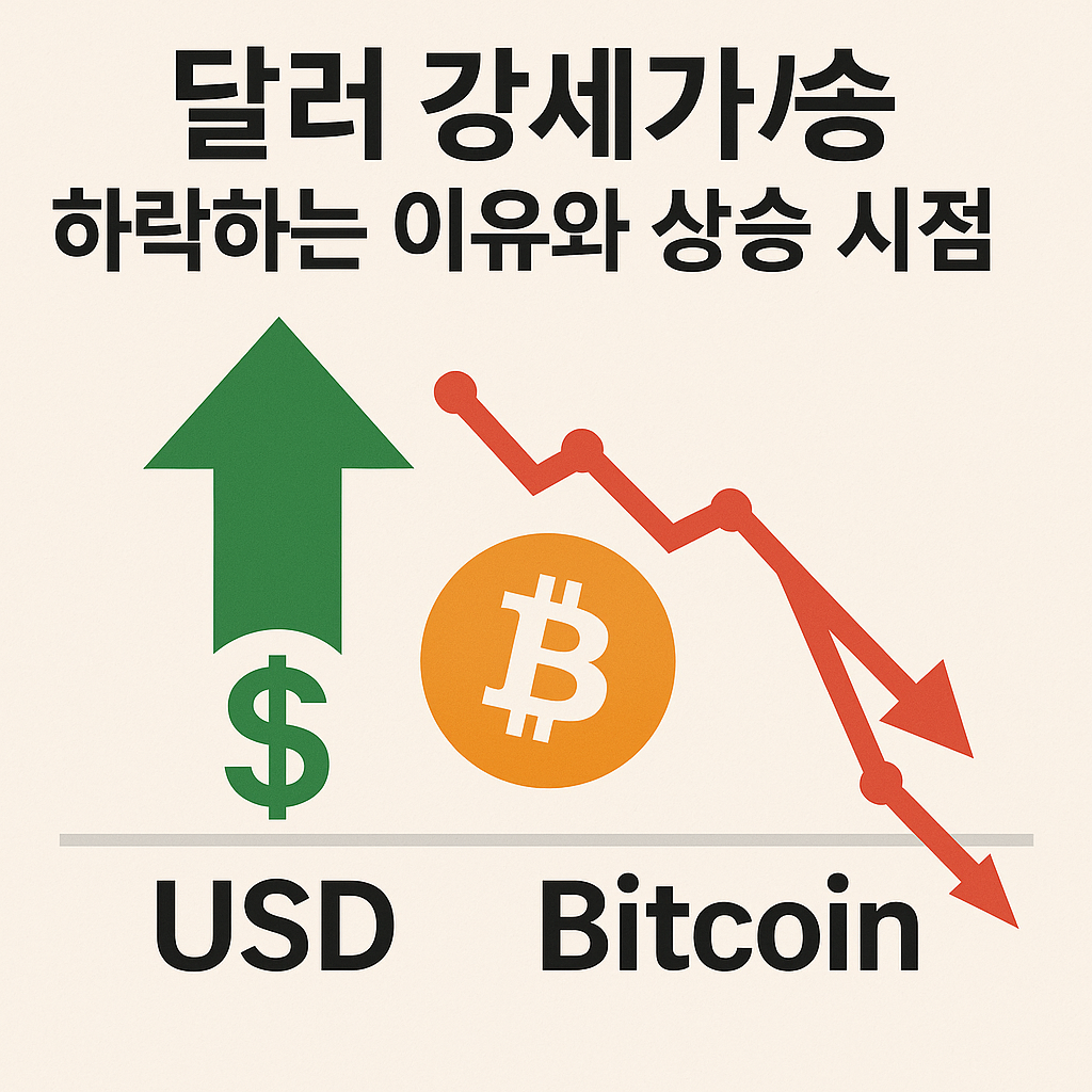 달러 강세가 비트코인 하락을 부르는 근본적인 이유와 시장 반응에 대한 깊이 있는 분석
