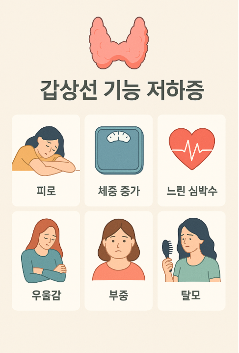 갑상선 기능 저하증의 부작용과 관리