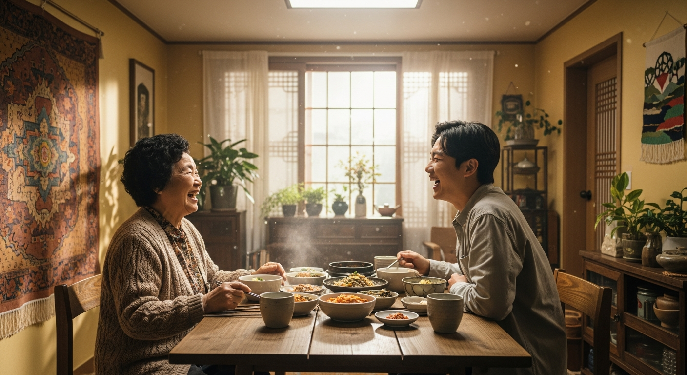 혈연 관계를 넘어 취향과 상황에 따라 유연하게 구성되는 1.5가구 주거 형태