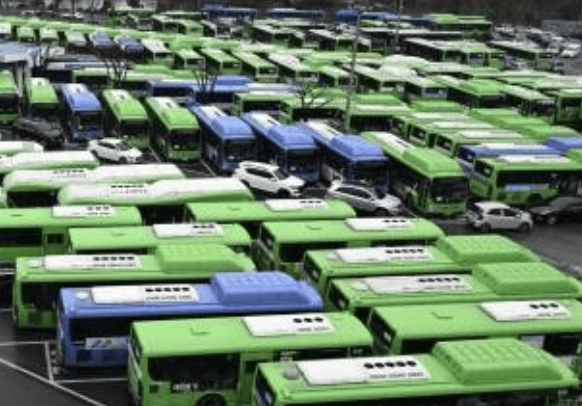  울산 시내버스 파업 