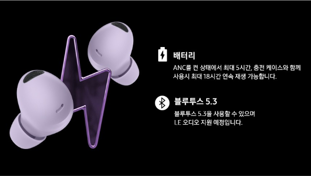 갤럭시 버즈2 프로 배터리