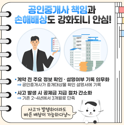 공인중개사 책임과 손해배상도 강화