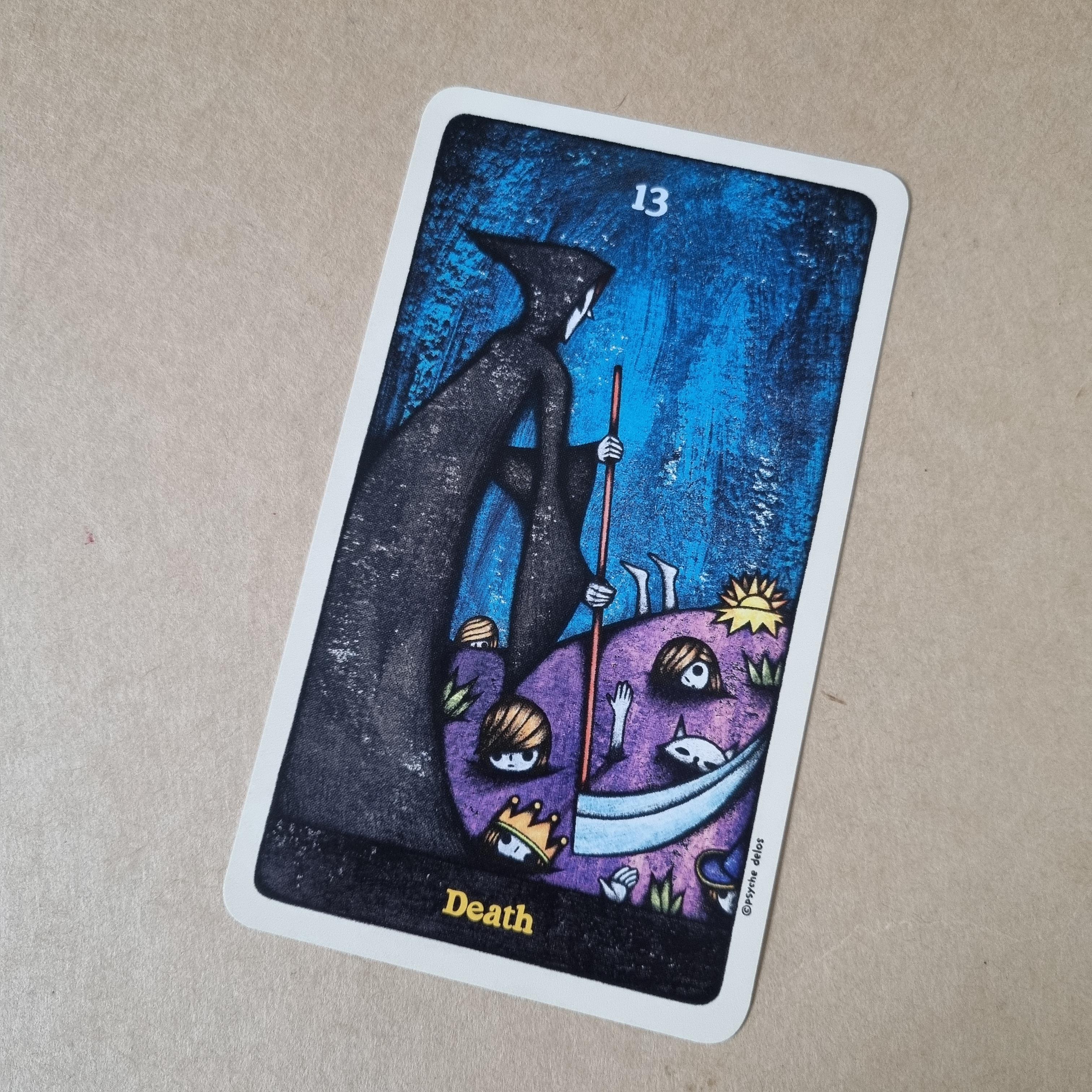 델로스 타로카드의 데쓰카드