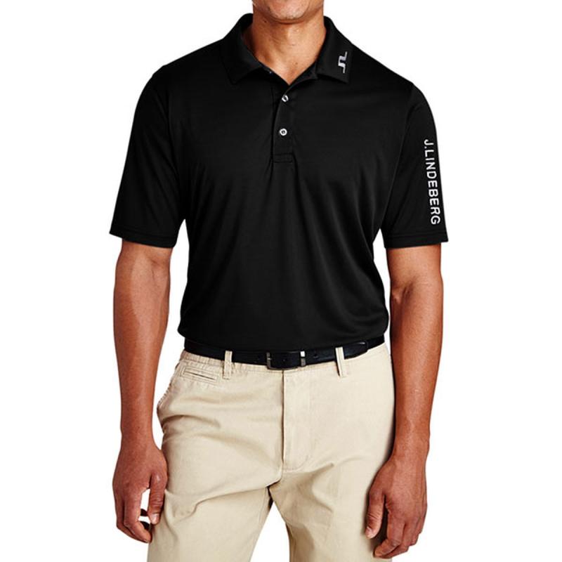 제이린드버그 남성 골프웨어 투어 테크 레귤러핏 폴로 반팔 카라티 GMJT06337-9999