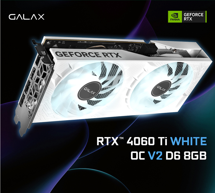 갤럭시 GALAZ 지포스 RTX 4060 Ti EX WHITE OC V2 D6 8GB 그래픽카드 이야기