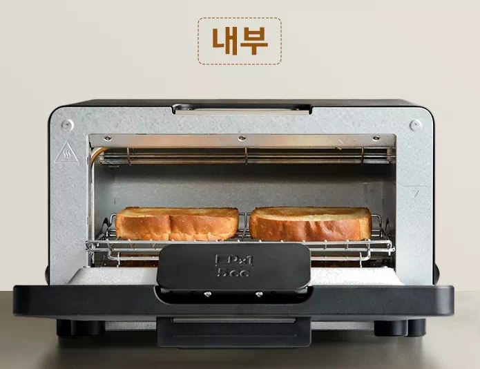 발뮤다 더 토스터 오븐 토스트기 내부