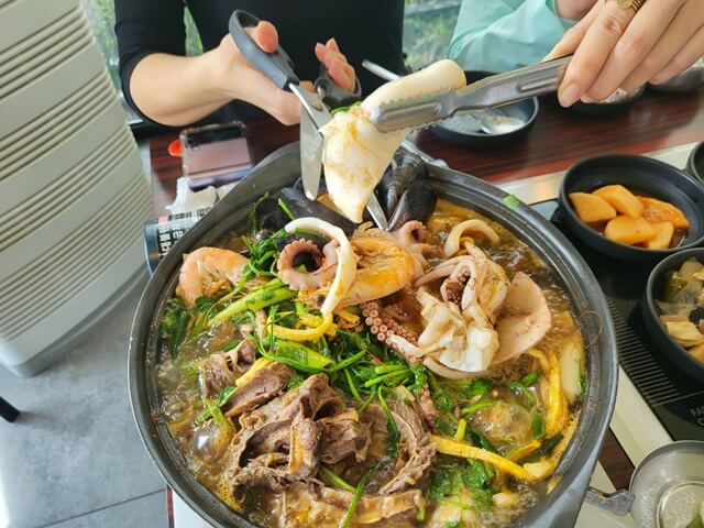 육모정&#44; 해물갈비찜
