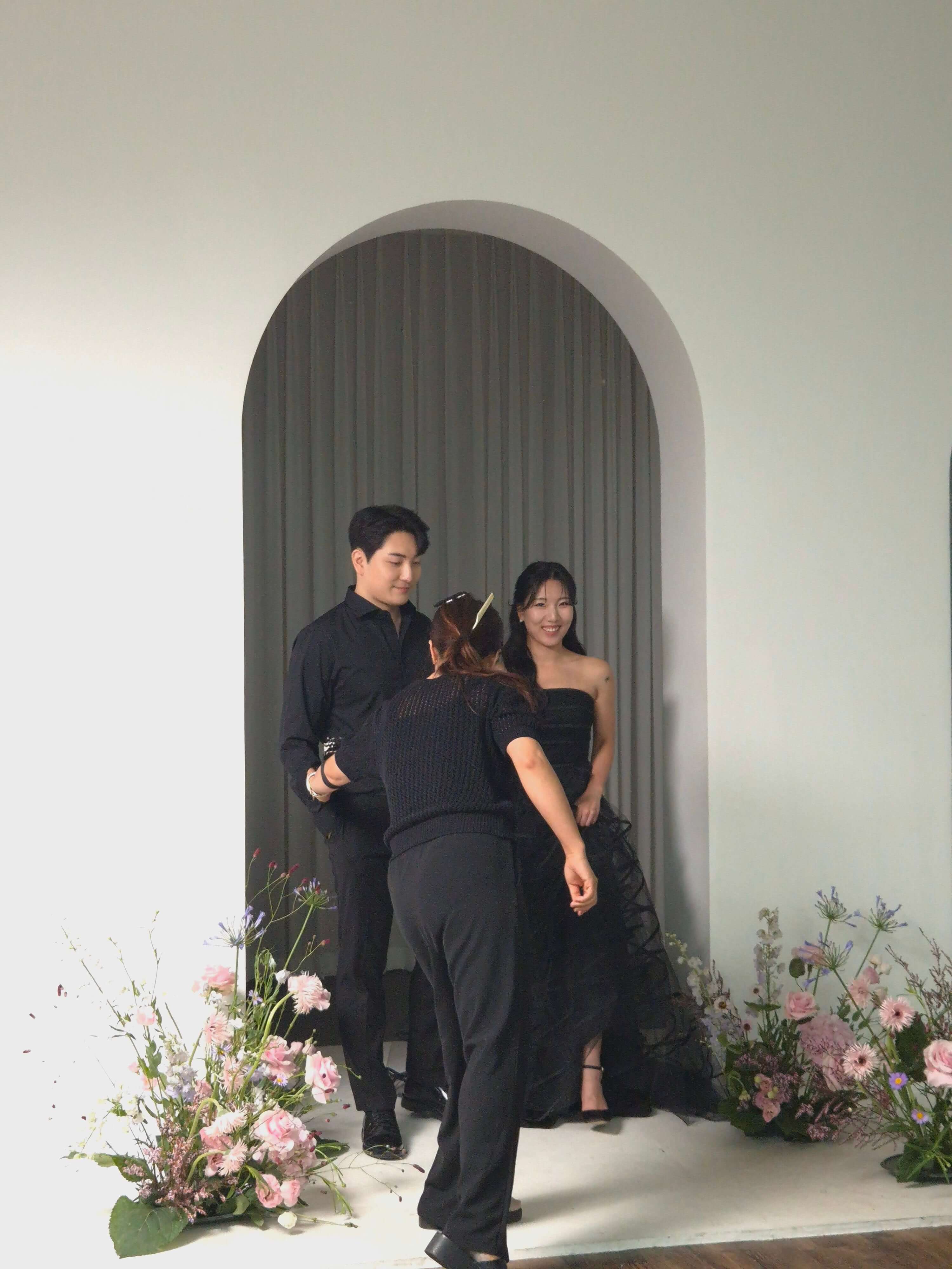 로마스튜디오 원데이 실내 웨딩촬영