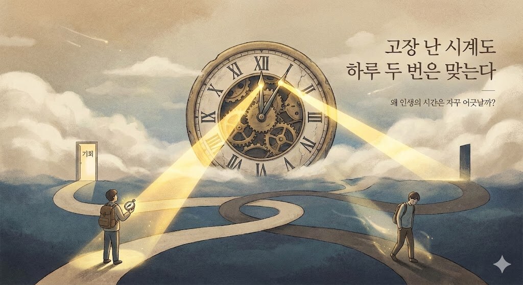 고장난 시계 이미지