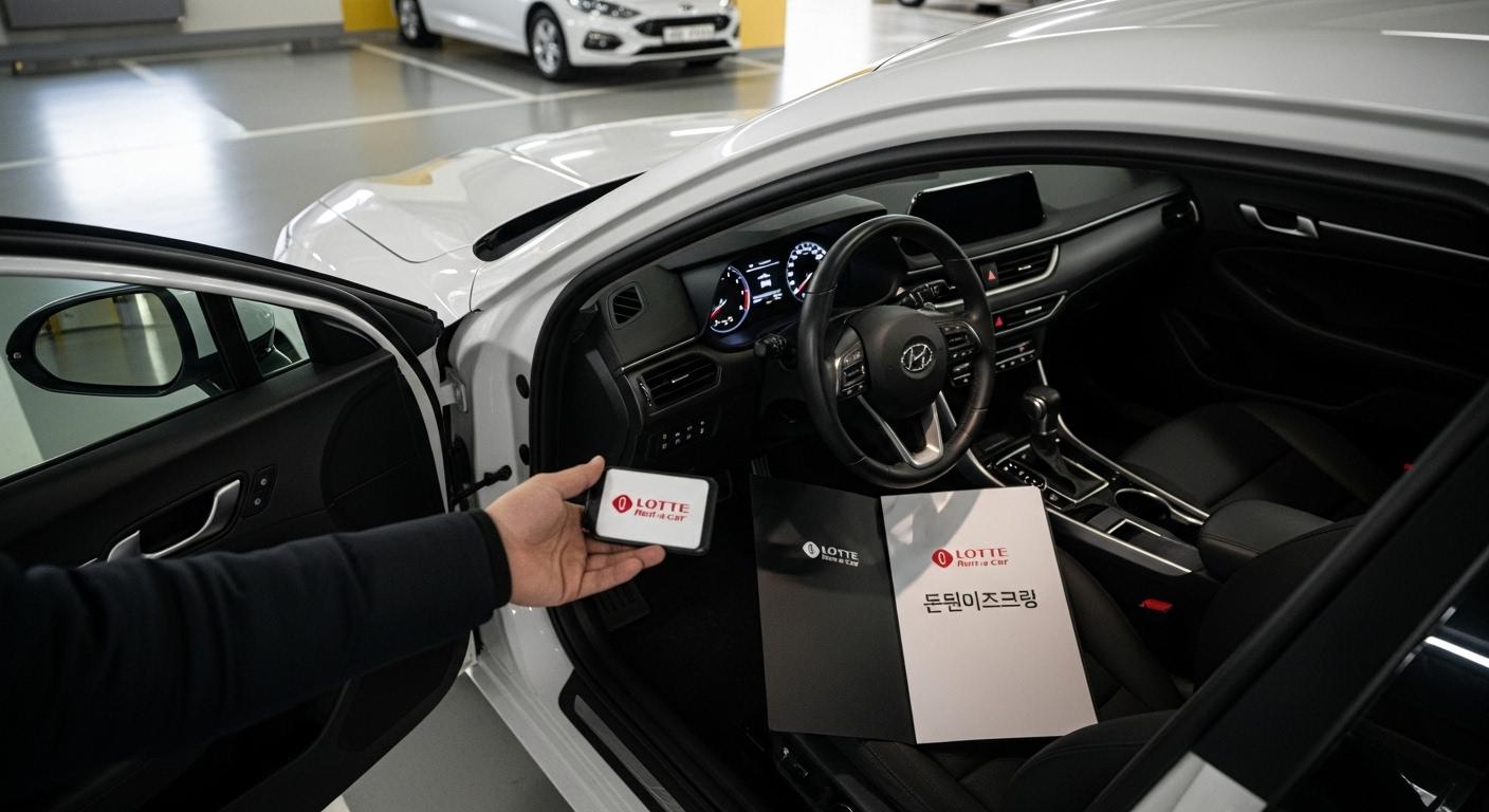 롯데렌트카 장기렌트 승계