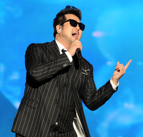 가수 김태우 구급차 행사장