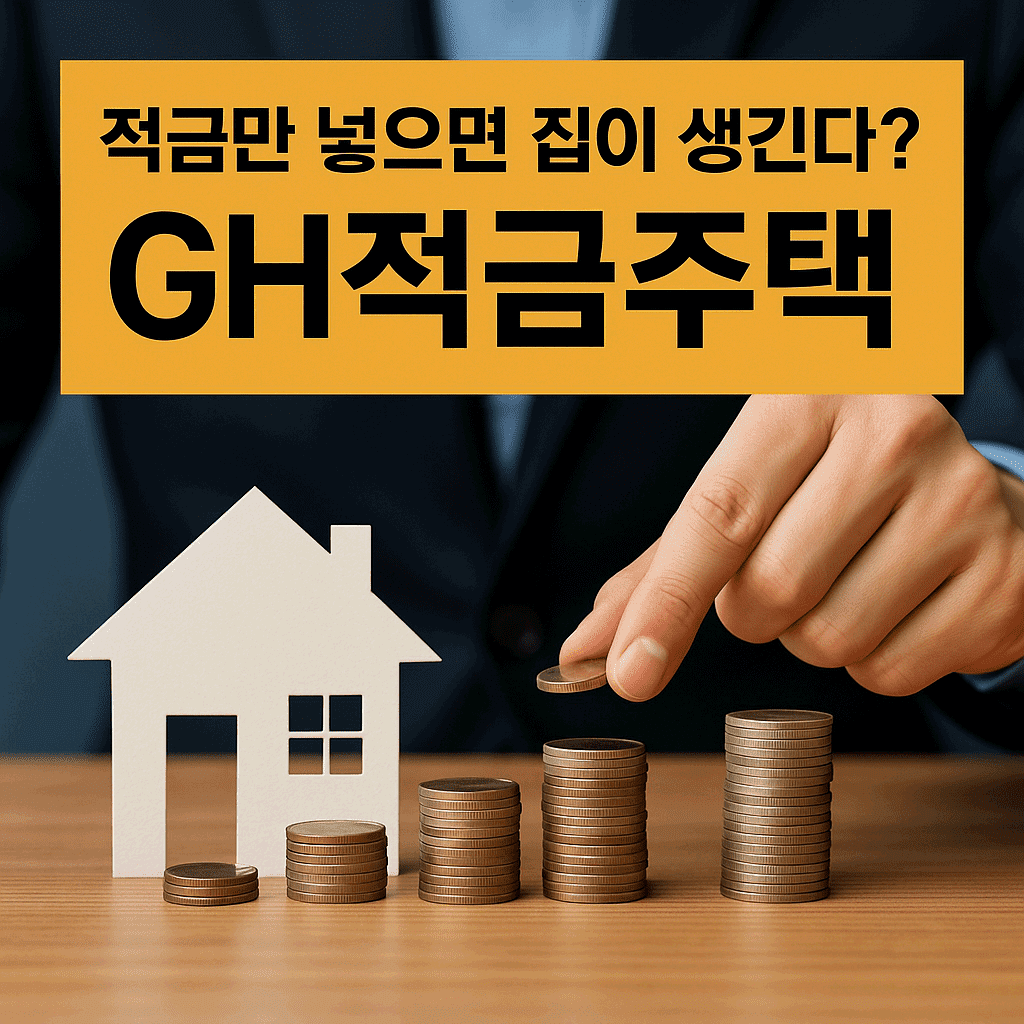 적금만 넣으면 집이 생긴다? GH적금주택