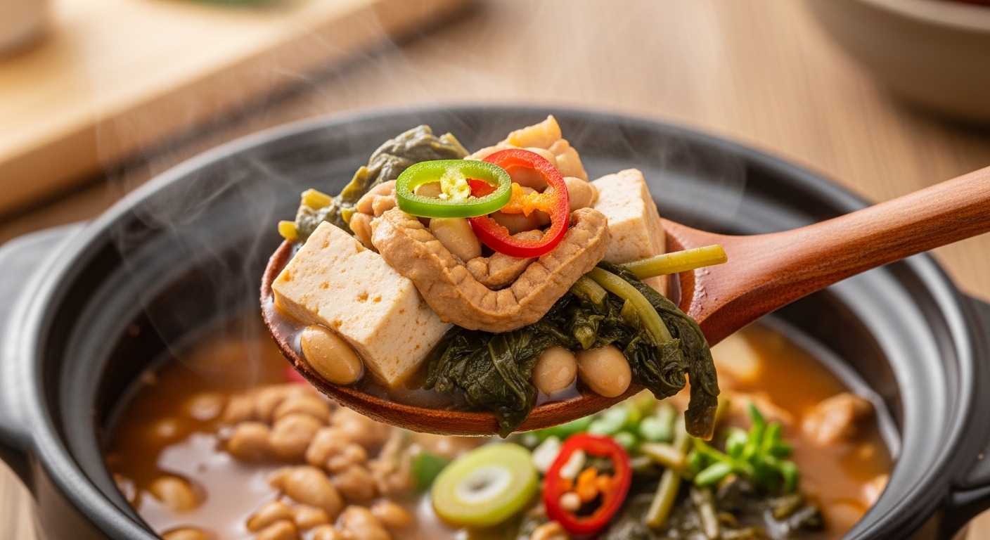 청국장황금레시피냉이양념만드는법