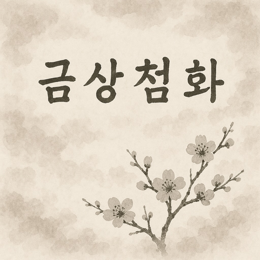 금상첨화 이미지