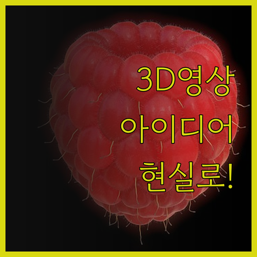 3D 영상으로 당신의 아이디어를 현실