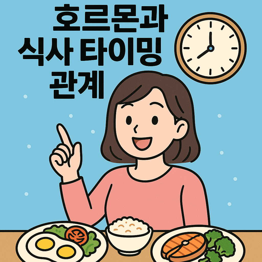 호르몬과 식사 타이밍의 관계 관련사진