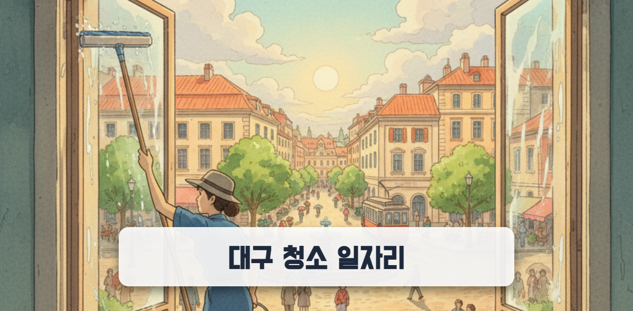 대구청소일자리