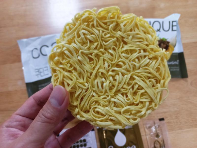 삼양 쿠티크 에센셜짜장 면발