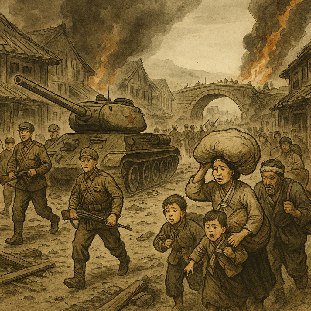 1950년 한국전쟁 배경 관련 이미지