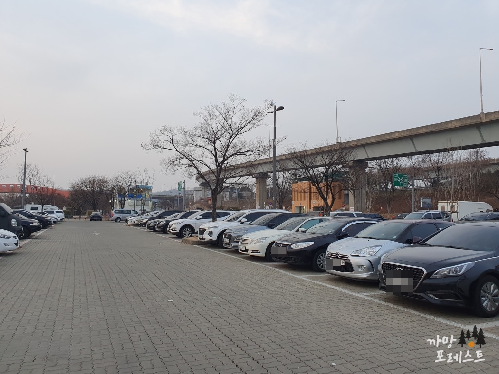 스타벅스 망원한강 공원점 주차