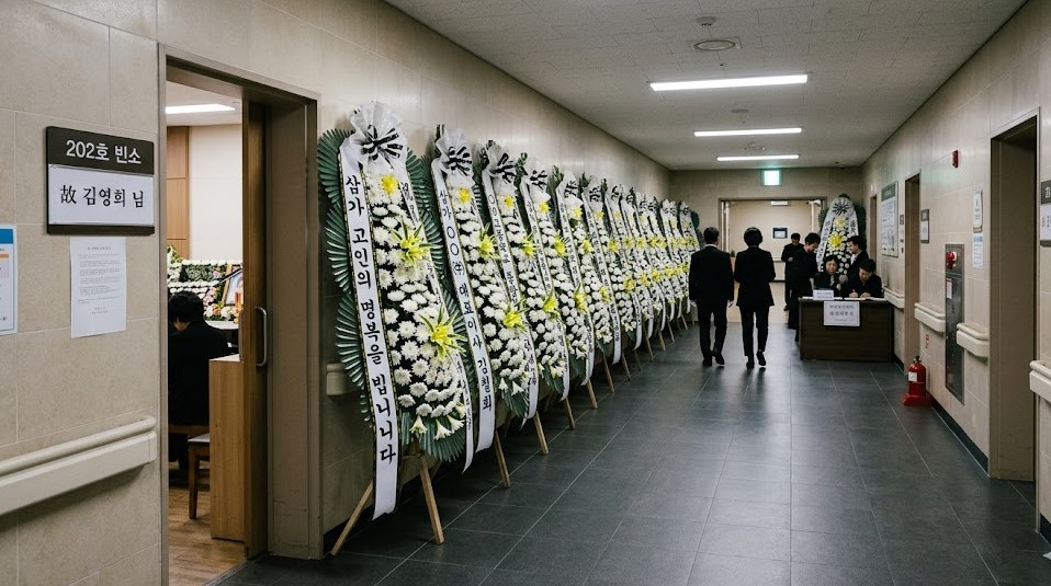 임산부가 상갓집