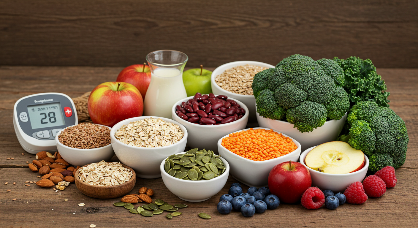 혈당 잡는 섬유질의 힘: 당뇨 관리 식단, 이렇게 시작하세요!