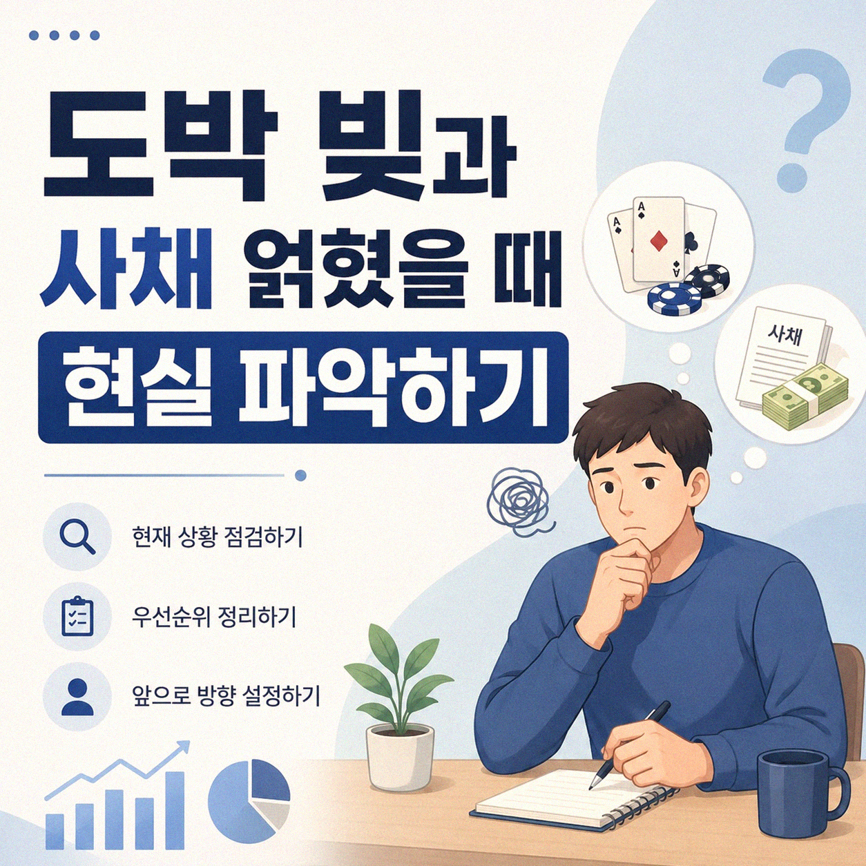도박 빚, 사채와 개인회생 어떻게 다를까