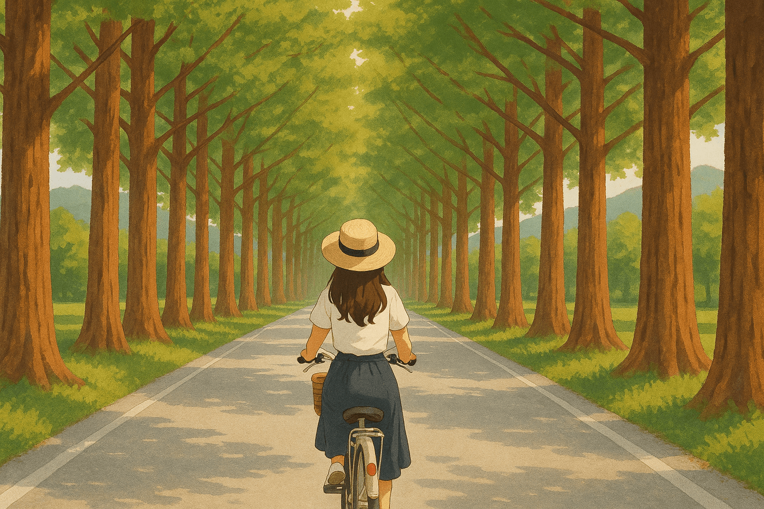 담양 메타세쿼이아길 자전거 체험: 숲 속 힐링 코스 가이드