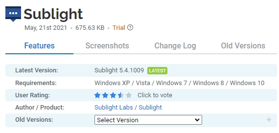 Sublight