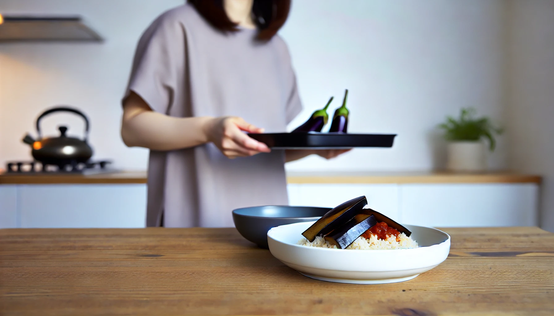 가지덮밥