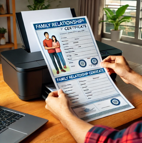 가족관계증명서 인터넷발급 신청방법