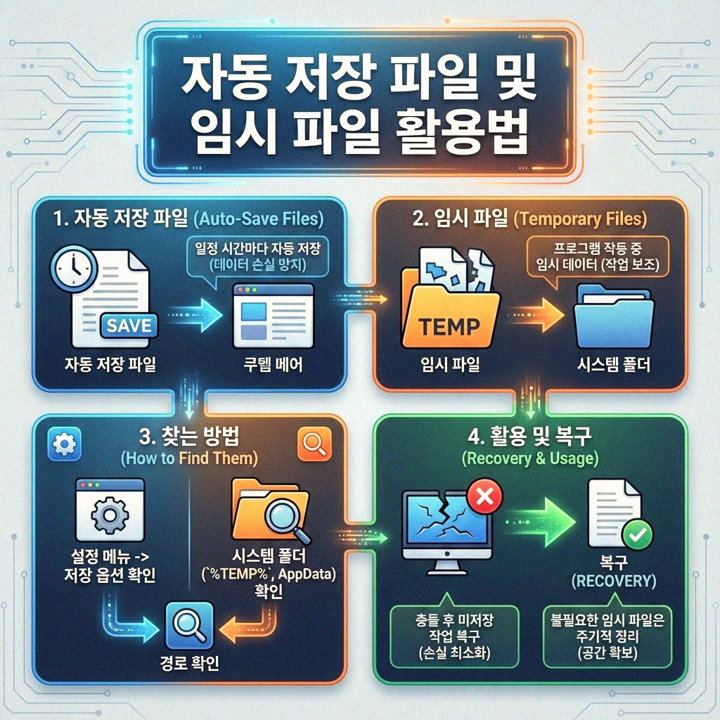 한글 파일 저장 안될 때 당황하지 마세요 복구 방법 안내