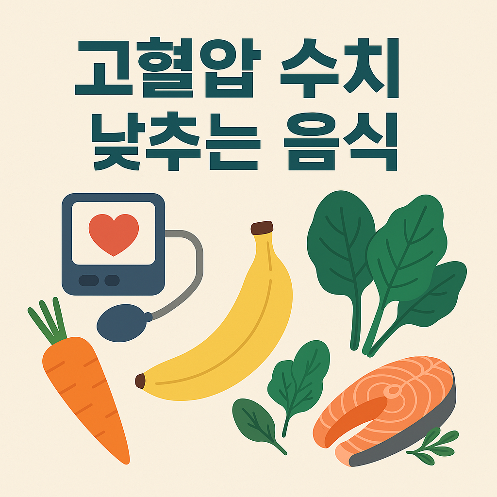 고혈압 낮추는 음식
