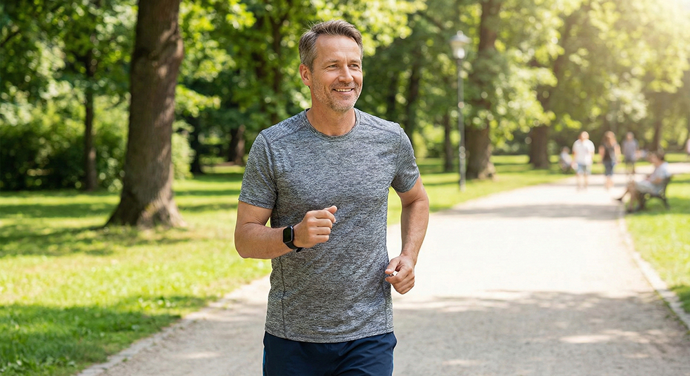 심혈관 운동 가이드, 중강도 유산소 운동, 빠르게 걷기 효과, 심장 강화 운동, 안전한 운동법