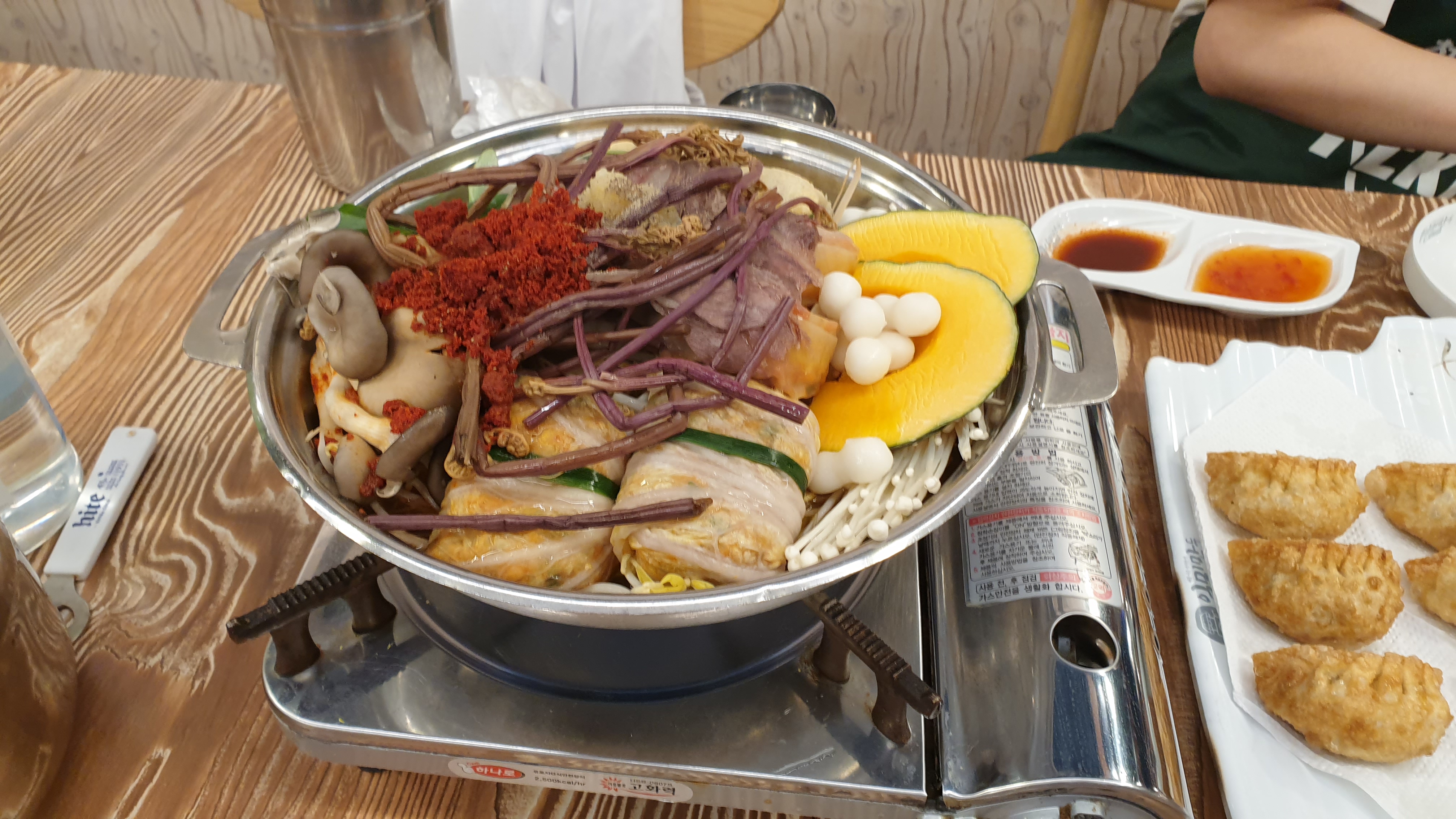 육개만두전골