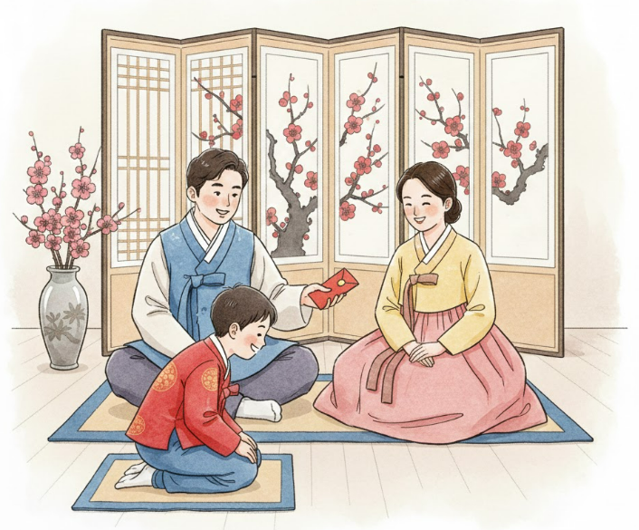 세뱃돈 새뱃돈 맞춤법&middot;뜻&middot;유래