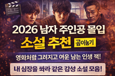 2026 남자 주인공 몰입 소설 추천 관련 사진