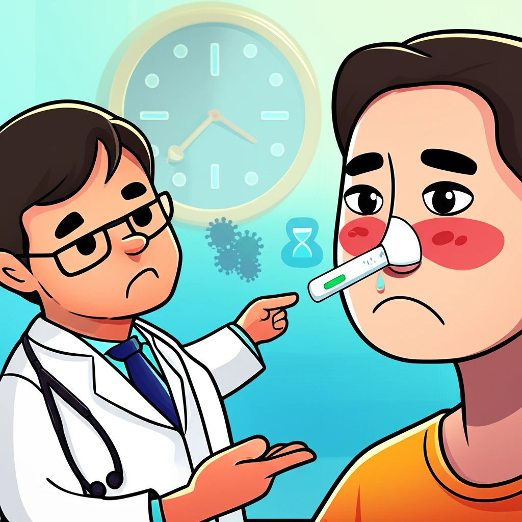 B형 독감 검사 음성 판정 후 관리법..