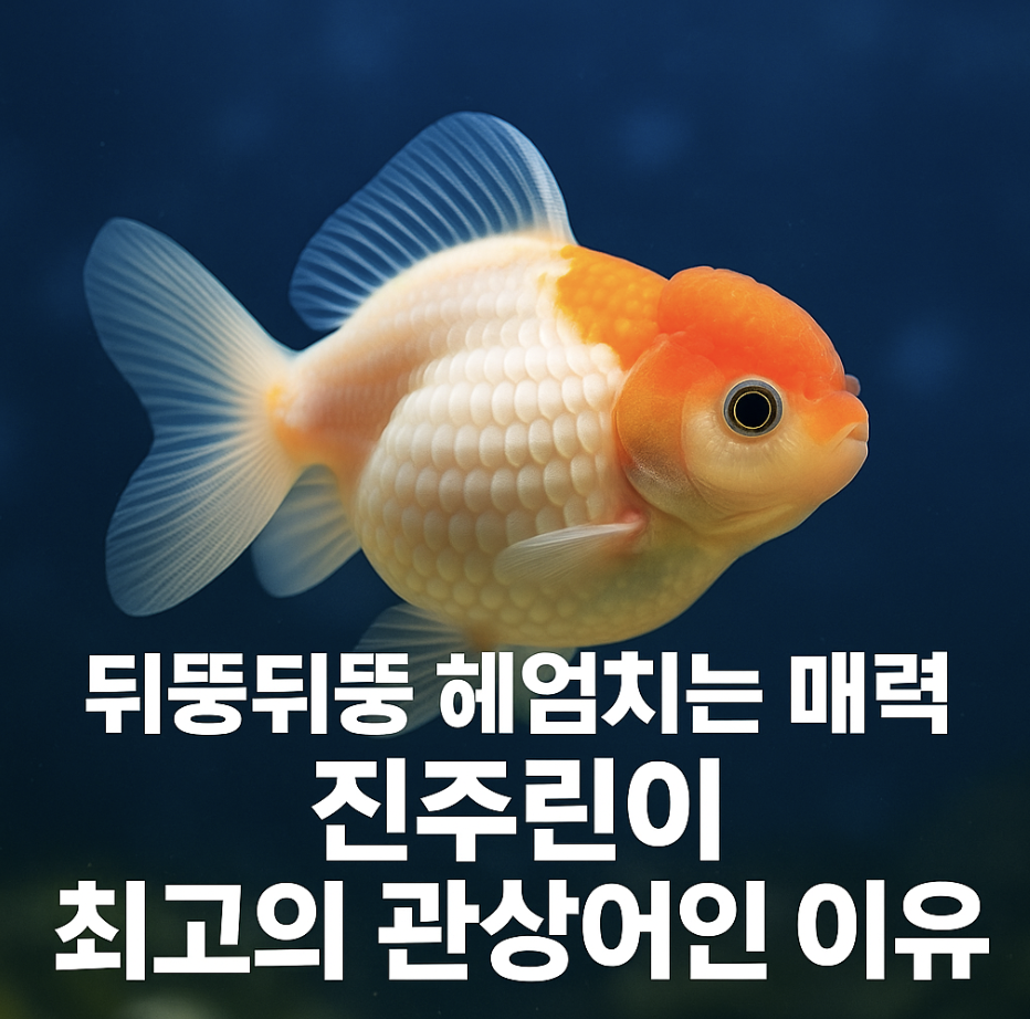 뒤뚱뒤뚱 헤엄치는 매력, 진주린이 최고의 관상어인 이유
