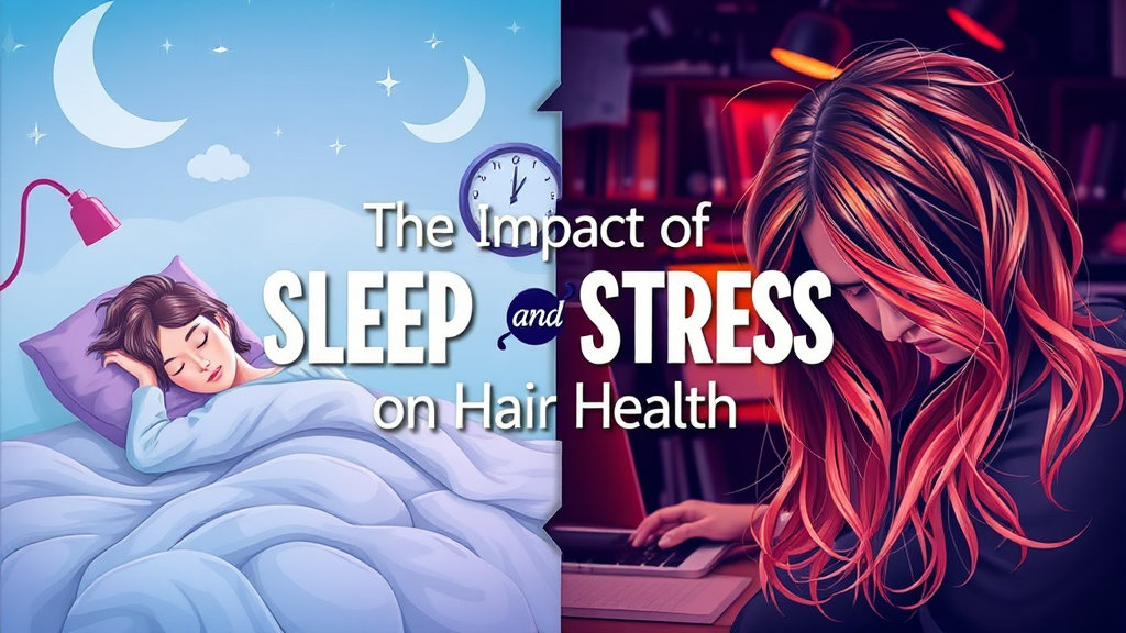 수면과 스트레스의 상호작용이 모발 건강에 미치는 영향
