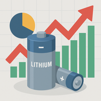 리튬 테마와 관련된 종목에 대한 대표적 이미지