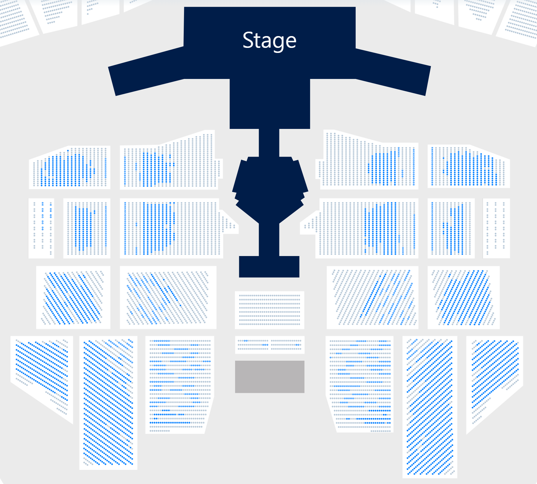 2024 TOMORROW X TOGETHER WORLD TOUR &amp;lt;ACT : PROMISE&amp;gt; IN U.S. OAKLAND-ALAMEDA COUNTY COLISEUM 좌석배치도