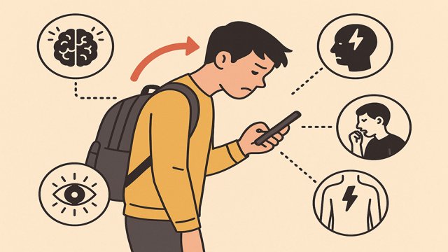 '핸드폰 사용이 인체에 미치는 영향' 관련 이미지