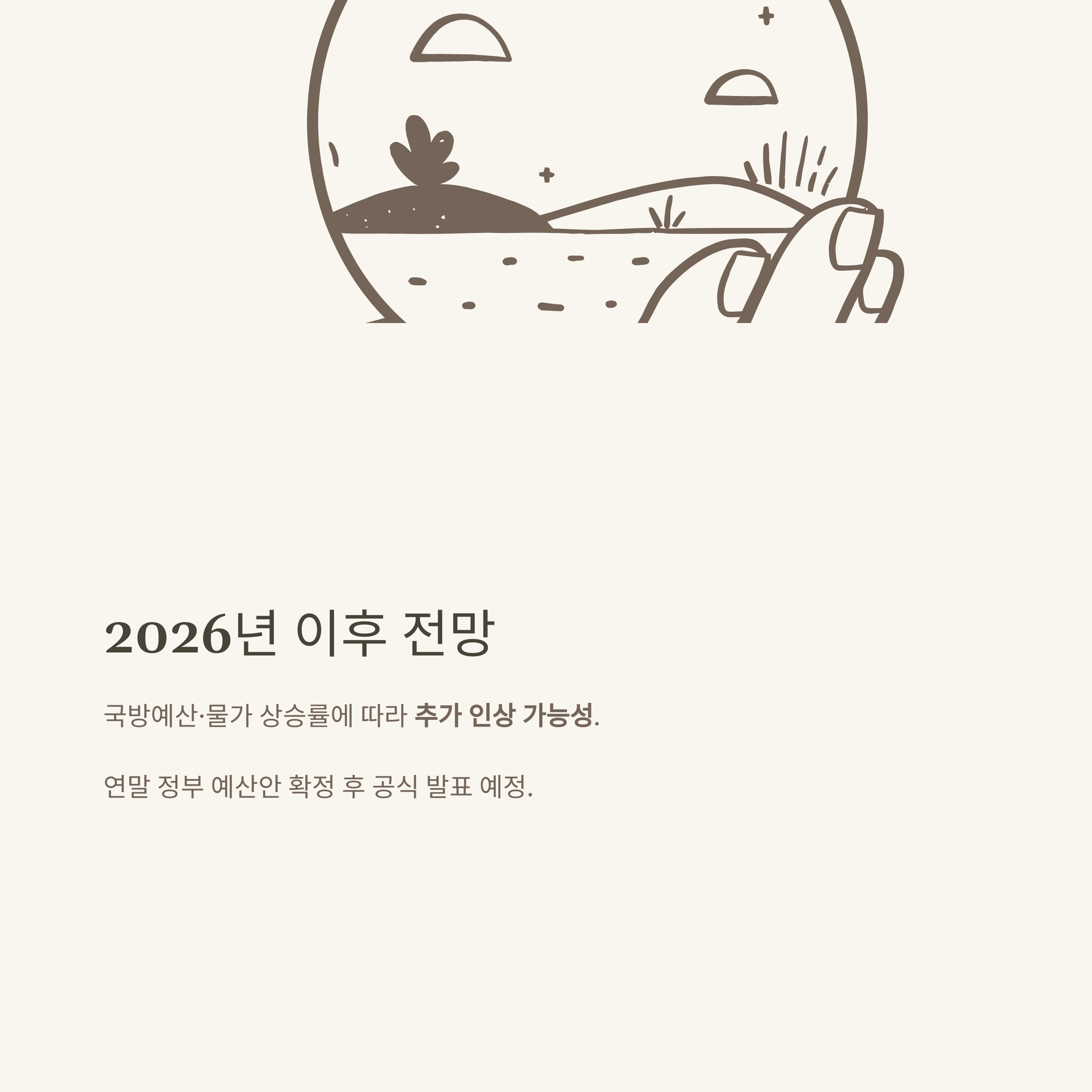 군인 월급 2025 완벽 가이드: 병사부터 간부, 직업군인 월급표와 인상 내용, 공익 및 적금 정보 총정리6