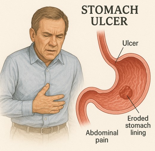 위궤양 발생 원인 의학용 컨텐츠