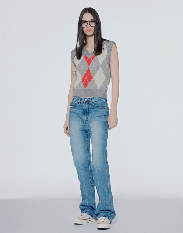 워크돌 해원 니트조끼