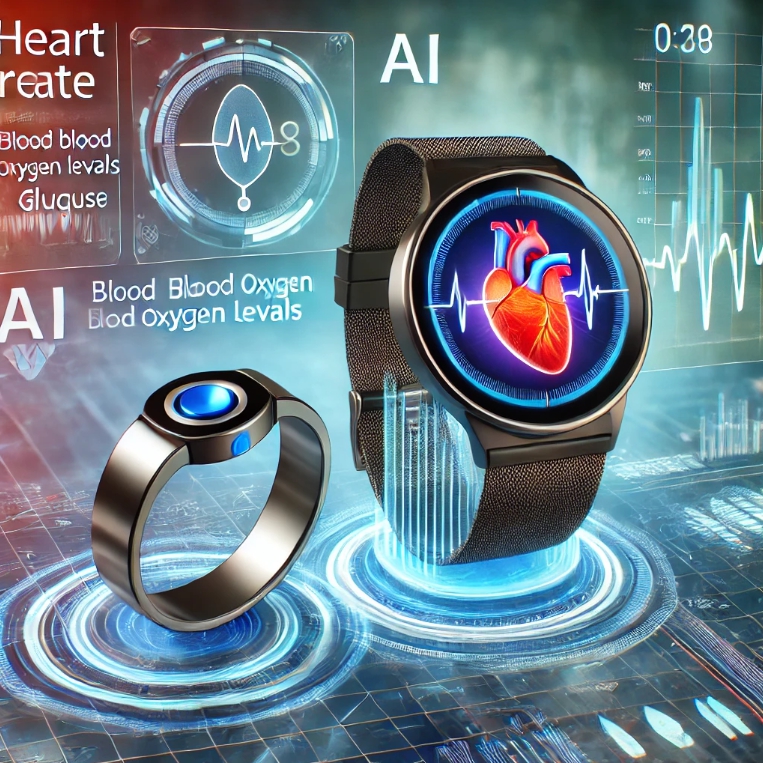 웨어러블 헬스케어 관련 이미지