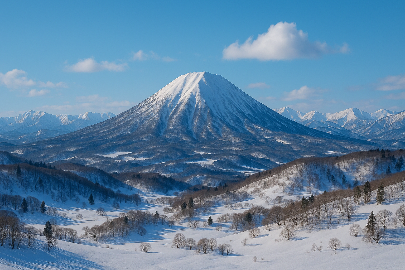 힐링여행 홋카이도 등산 코스 이미지