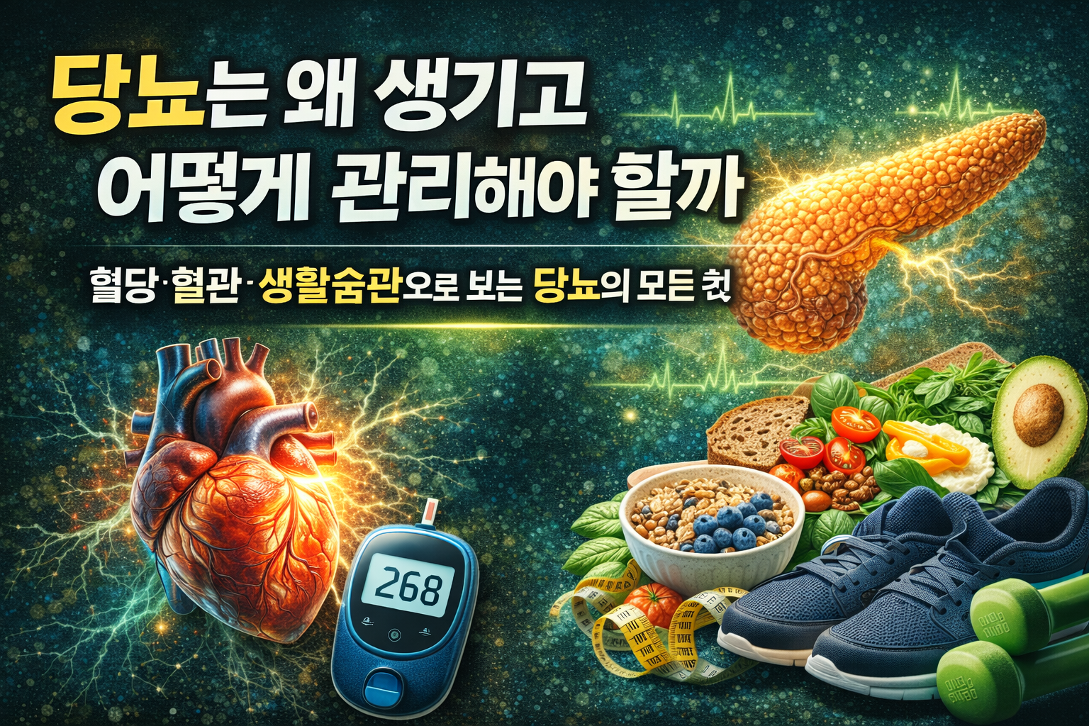 당뇨는 왜 생기고 어떻게 관리해야 할까 / 혈당·혈관·생활습관으로 보는 당뇨의 모든 것